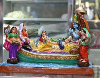 Krishna on Boat idol