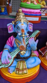 Ganesh with veenai